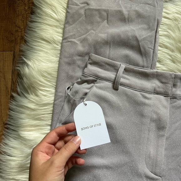 SONG OF STYLE Nori Pant In Silver Lilac - Picture 4 of 6